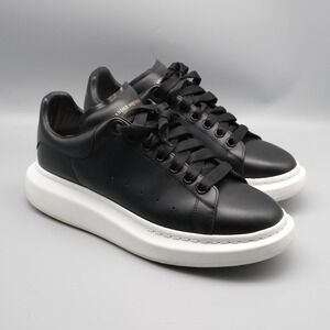 Alexander McQueen Men's Sneakers Shoes Size 11 44 Black White 441631